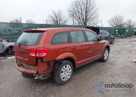 2014 Dodge Journey American Value Pkg z USA, uszkodzony, nr VIN 3C4PDCAB4ET192439